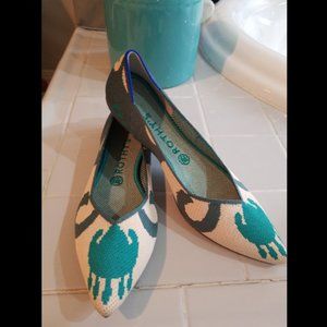 Rothy's Moroccan Green Points